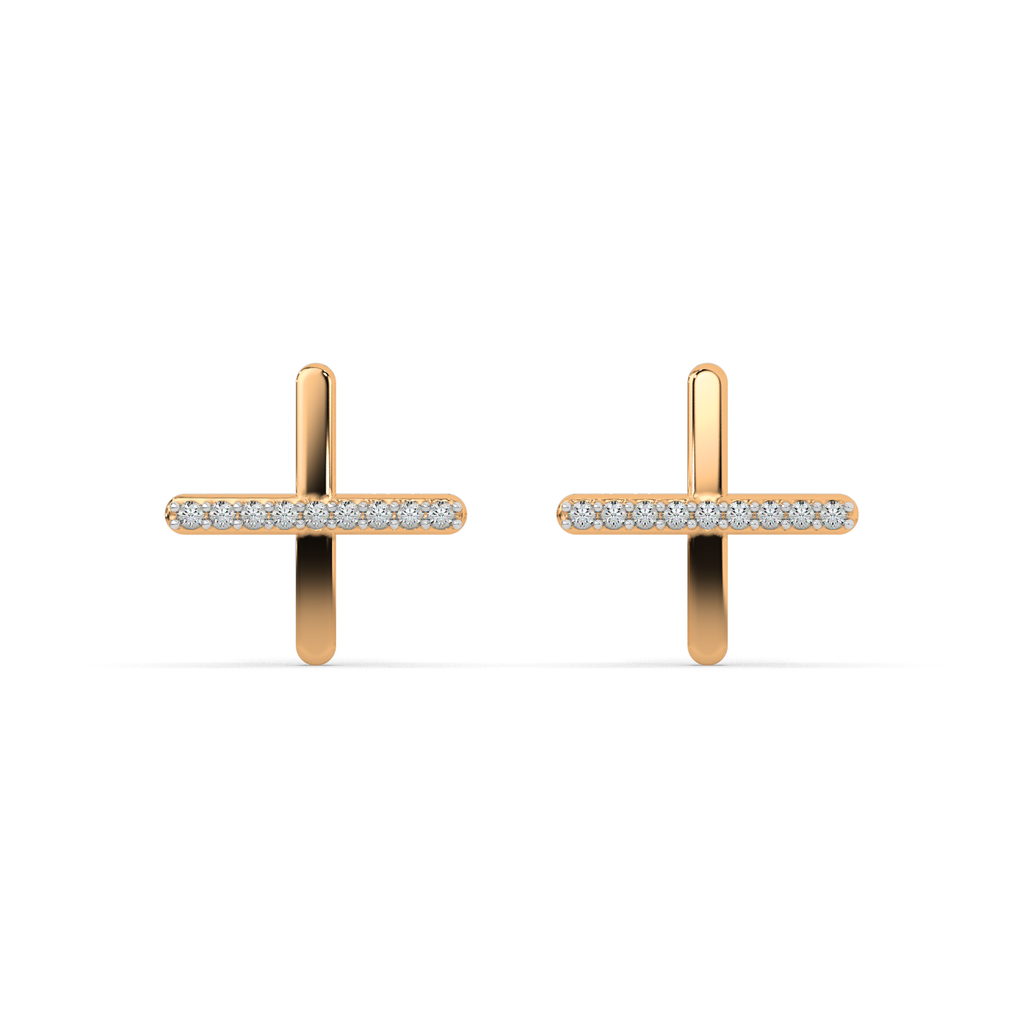 Radiant Elegance Diamond Earring 18K
