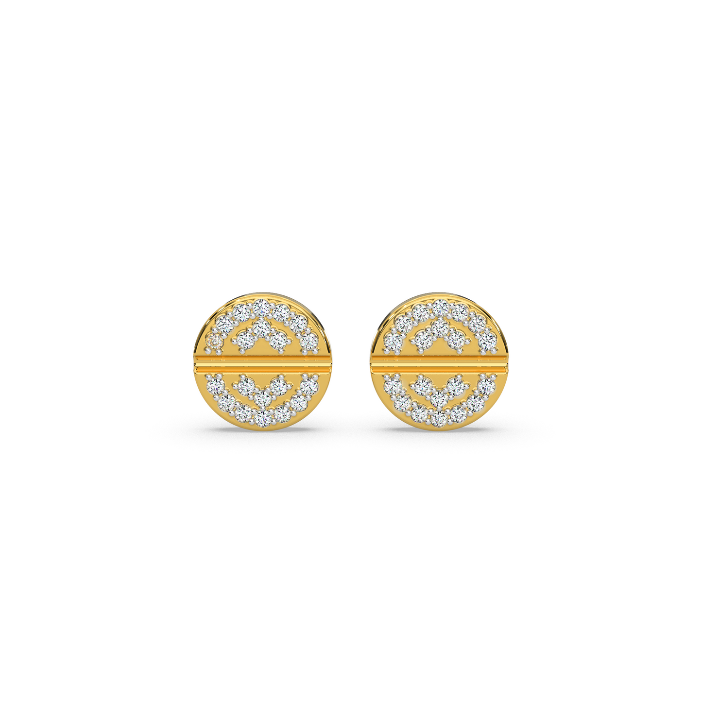 Diamond Dazzle Diamond Earring 18K