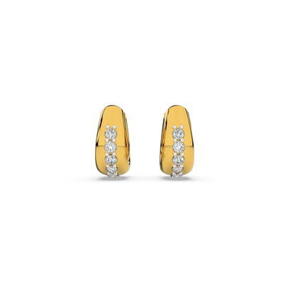 Celestial Sparkle Diamond Earring 18K