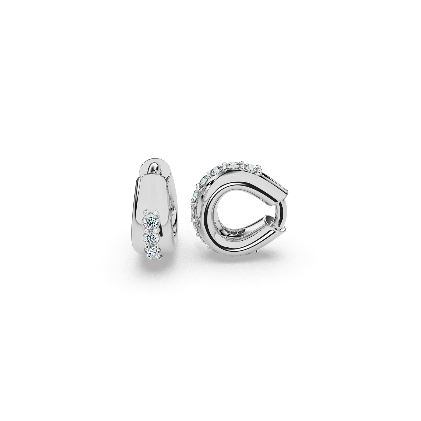 Celestial Sparkle Diamond Earring 18K