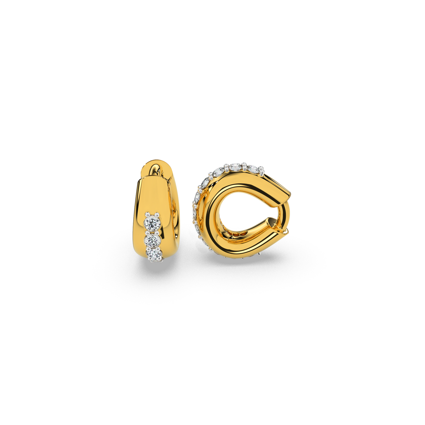 Celestial Sparkle Diamond Earring 18K