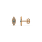 Golden Glimmer Diamond Earring 18K