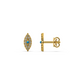 Golden Glimmer Diamond Earring 18K