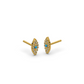 Golden Glimmer Diamond Earring 18K