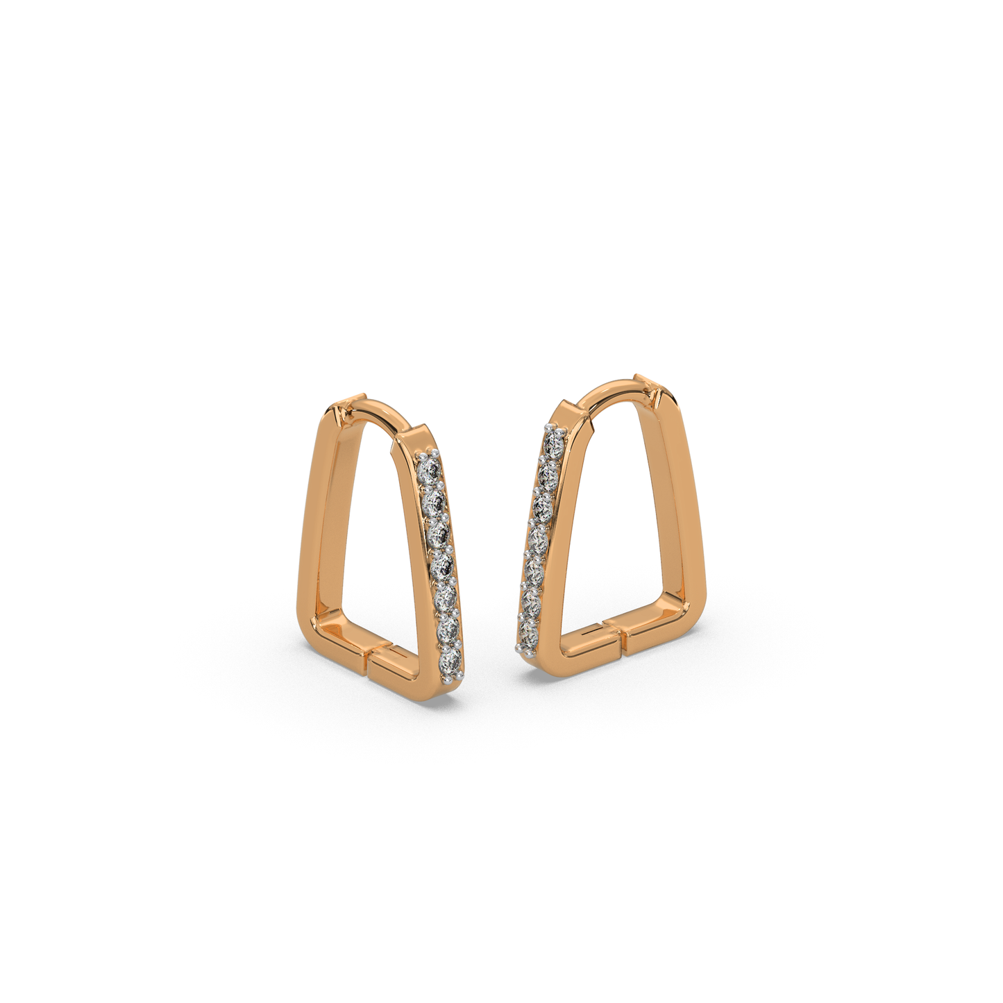 Majestic Luster Diamond Earring 18K