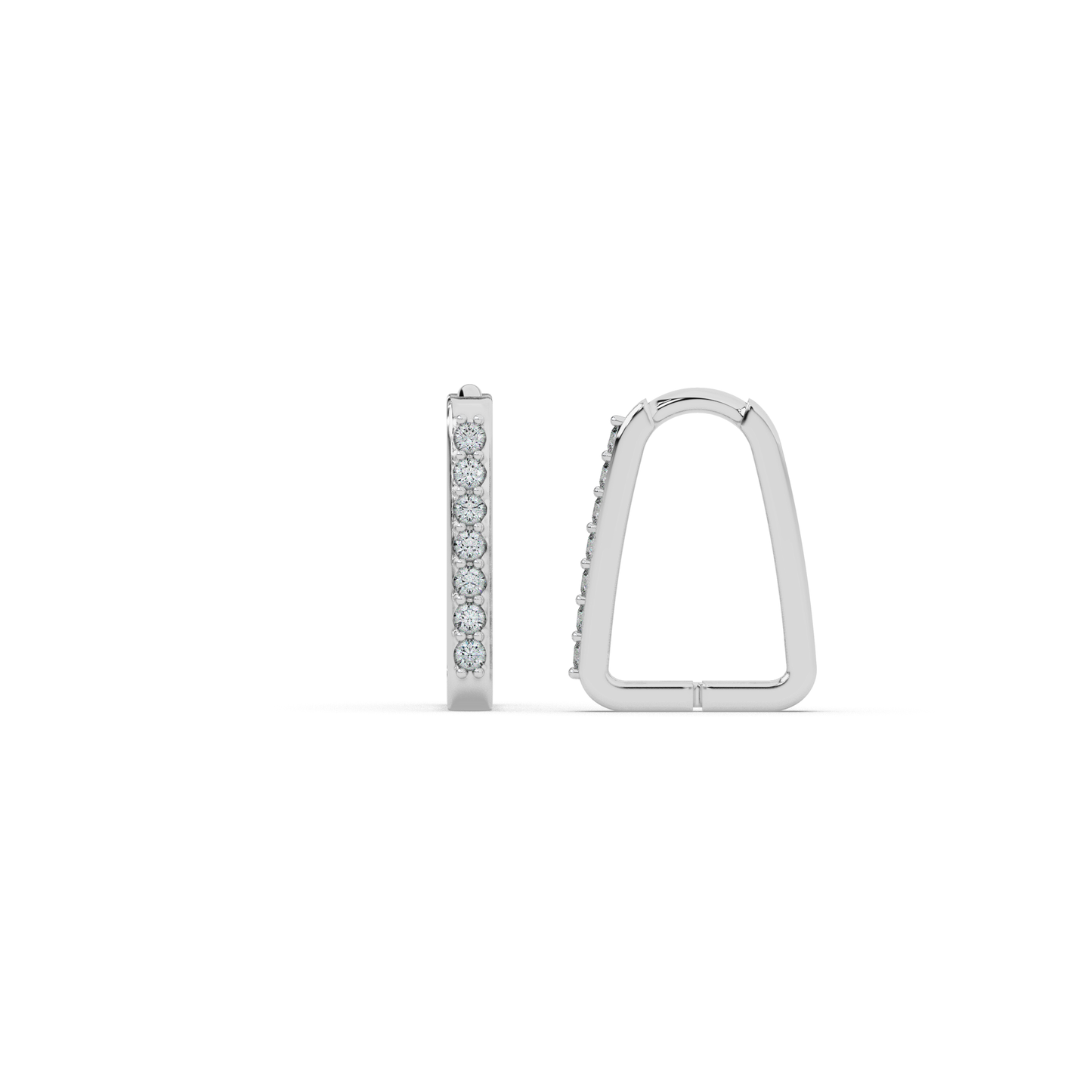 Majestic Luster Diamond Earring 18K