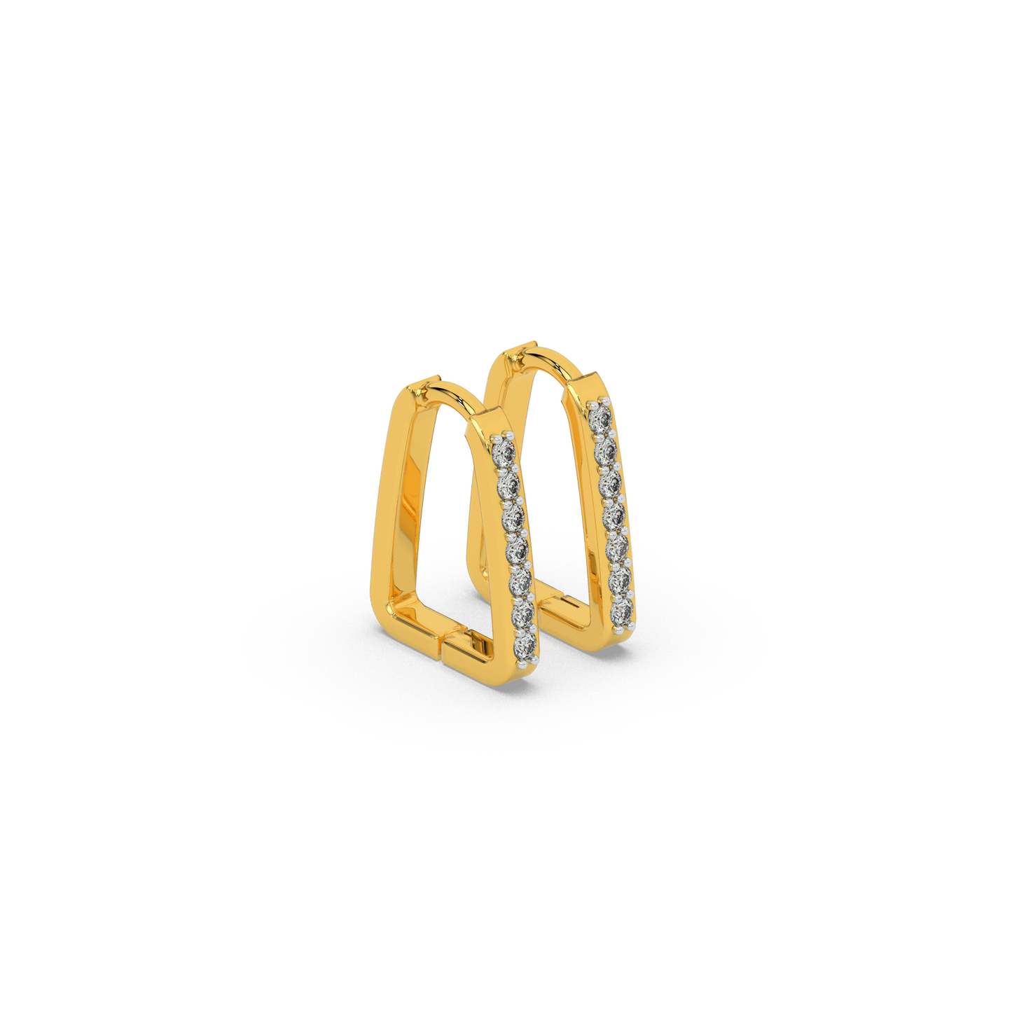 Majestic Luster Diamond Earring 18K