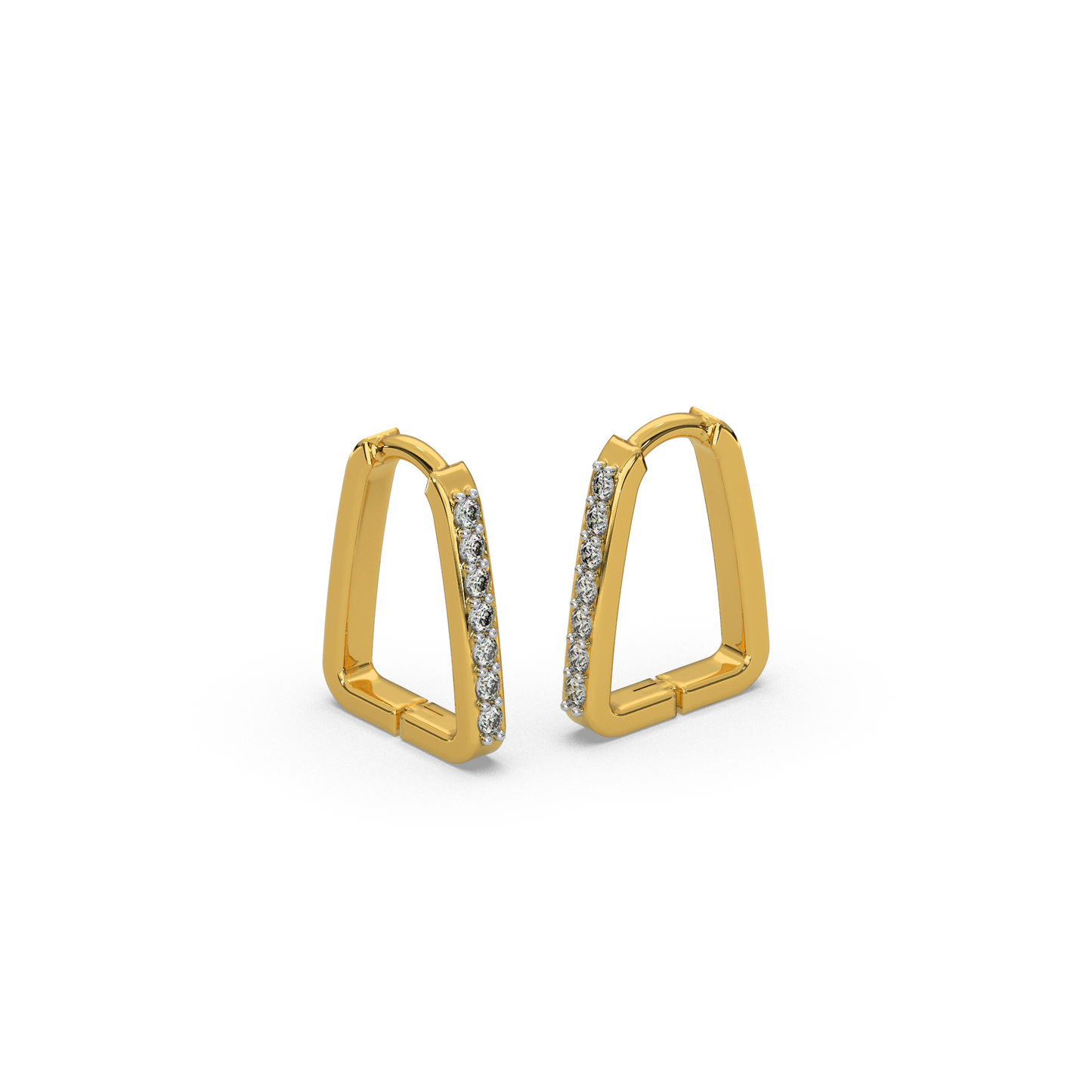 Majestic Luster Diamond Earring 18K