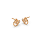Gilded Grace Diamond Earring 18K