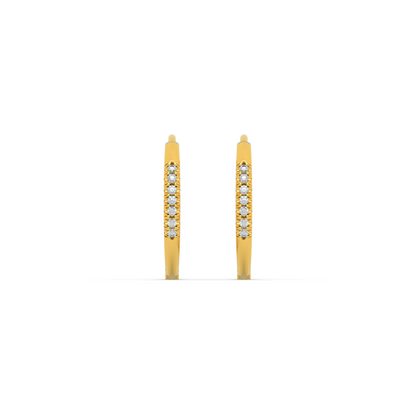 Royal Radiance Diamond Earring 18K
