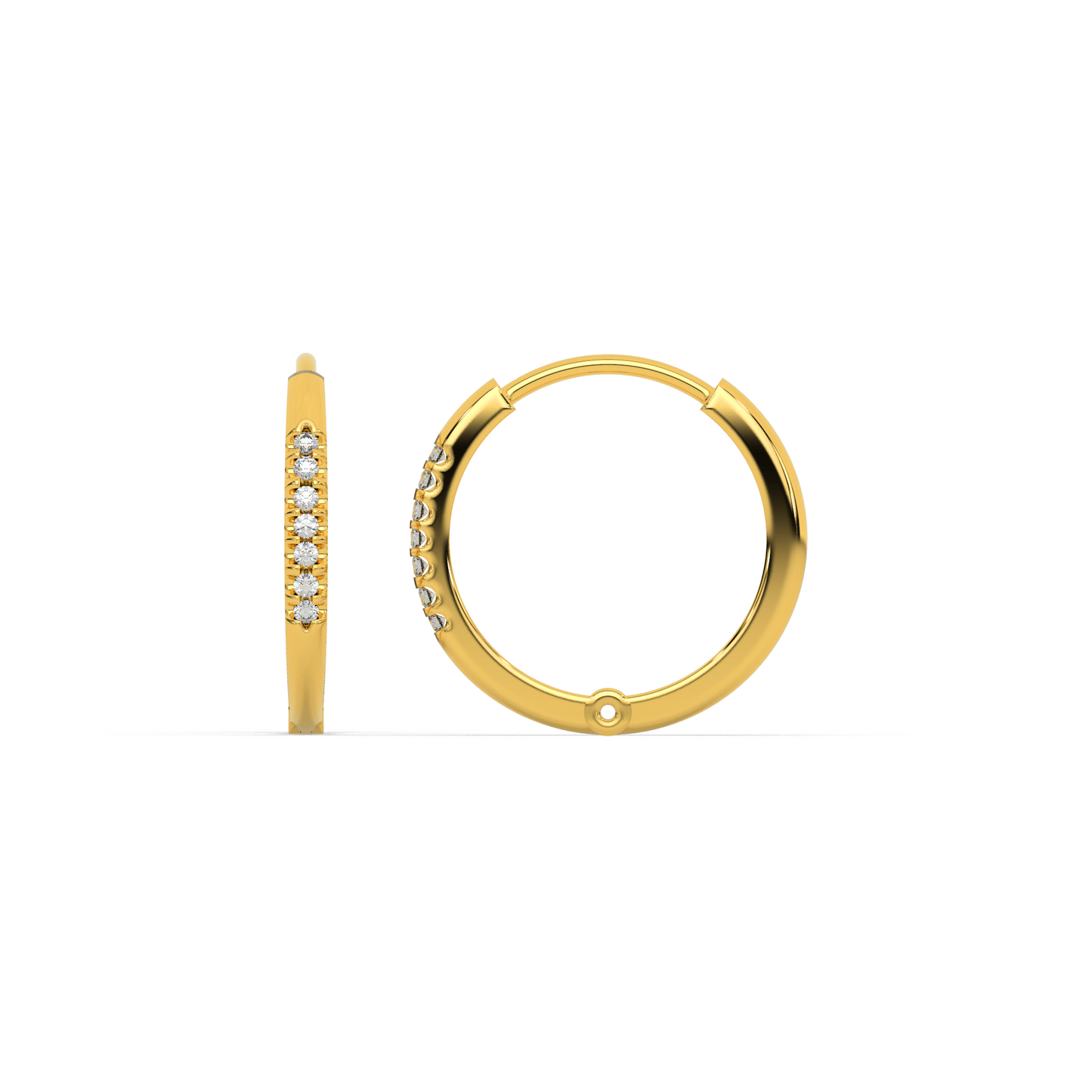 Royal Radiance Diamond Earring 18K
