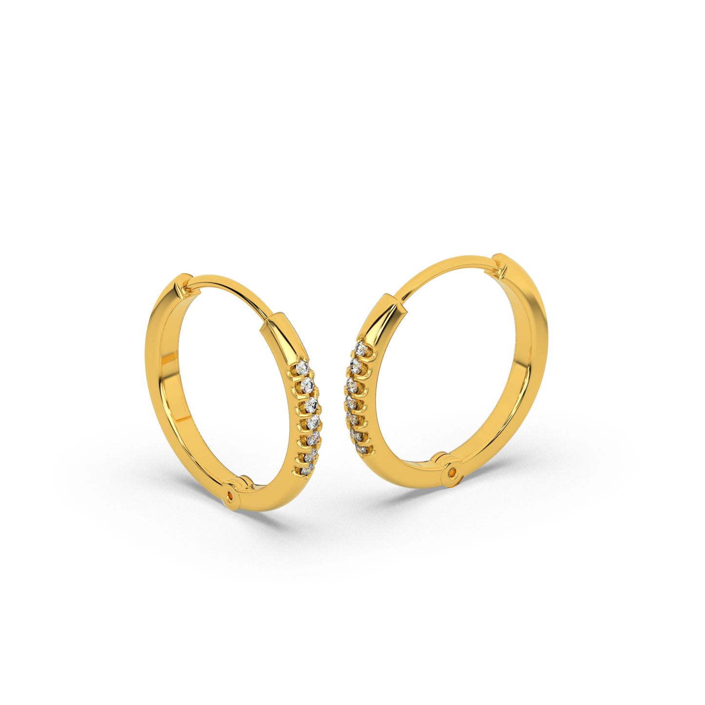 Royal Radiance Diamond Earring 18K