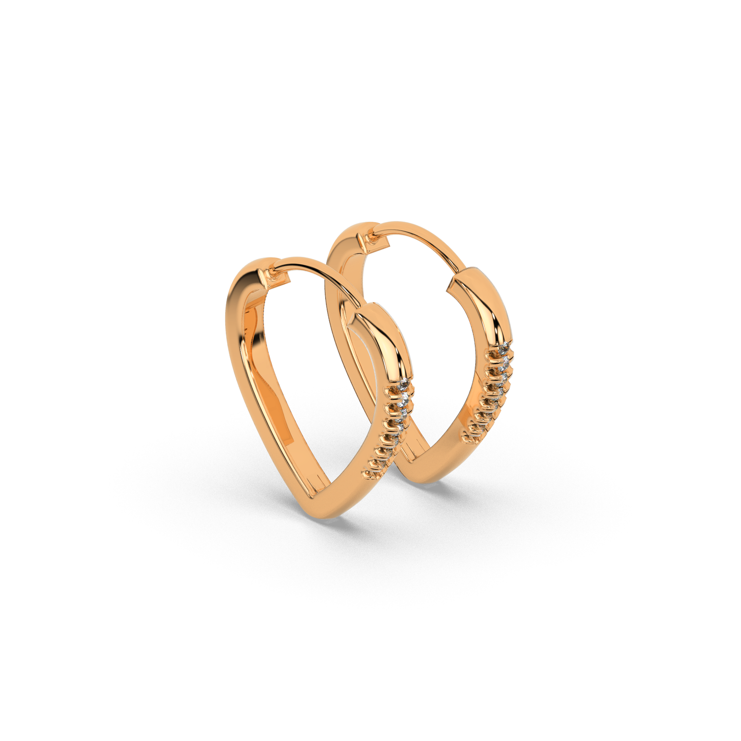 Luxe Lustre Diamond Earring 18K