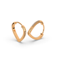 Luxe Lustre Diamond Earring 18K