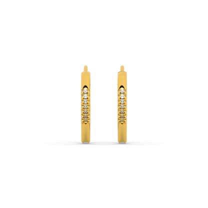 Luxe Lustre Diamond Earring 18K