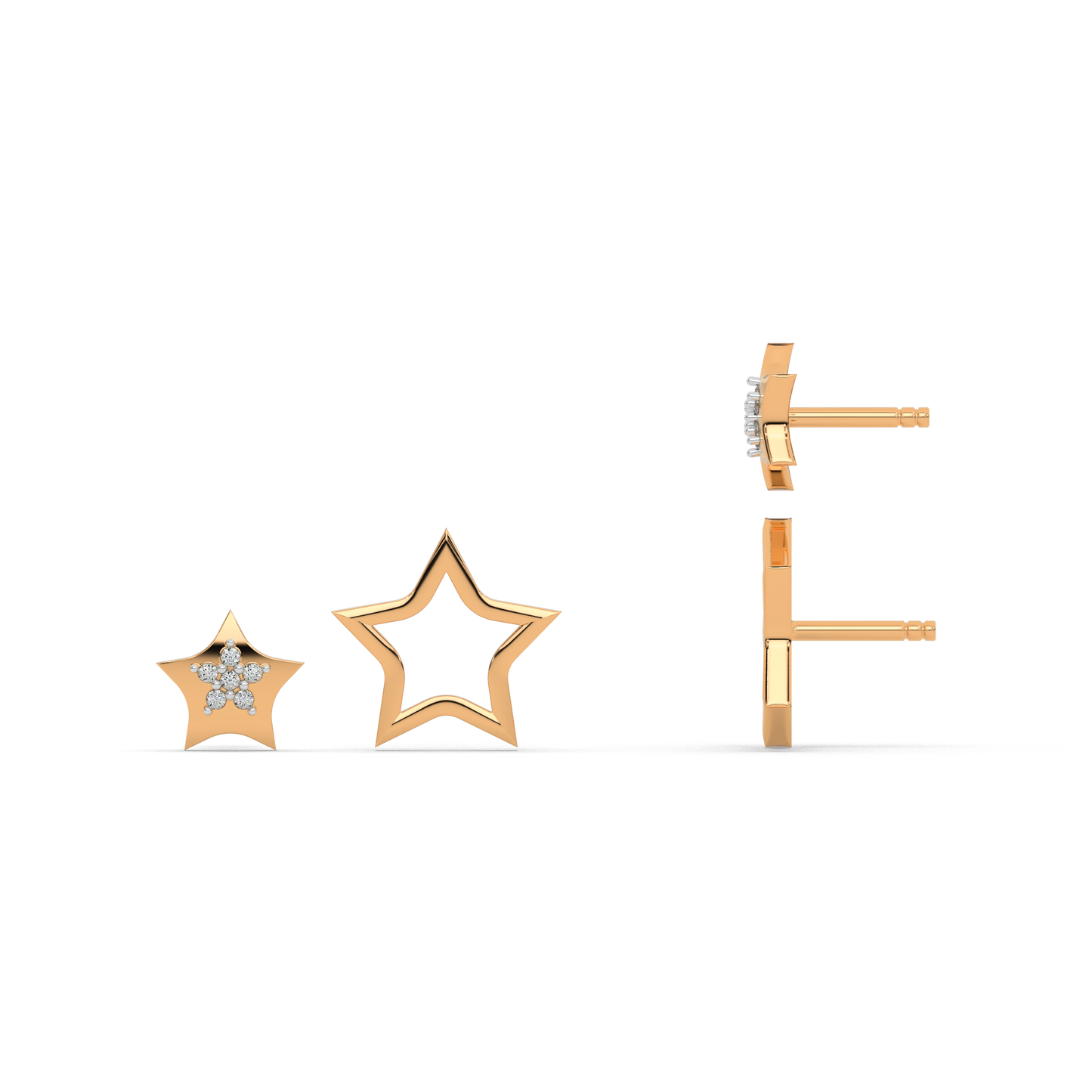 Enchanted Gems Diamond Earring 18K