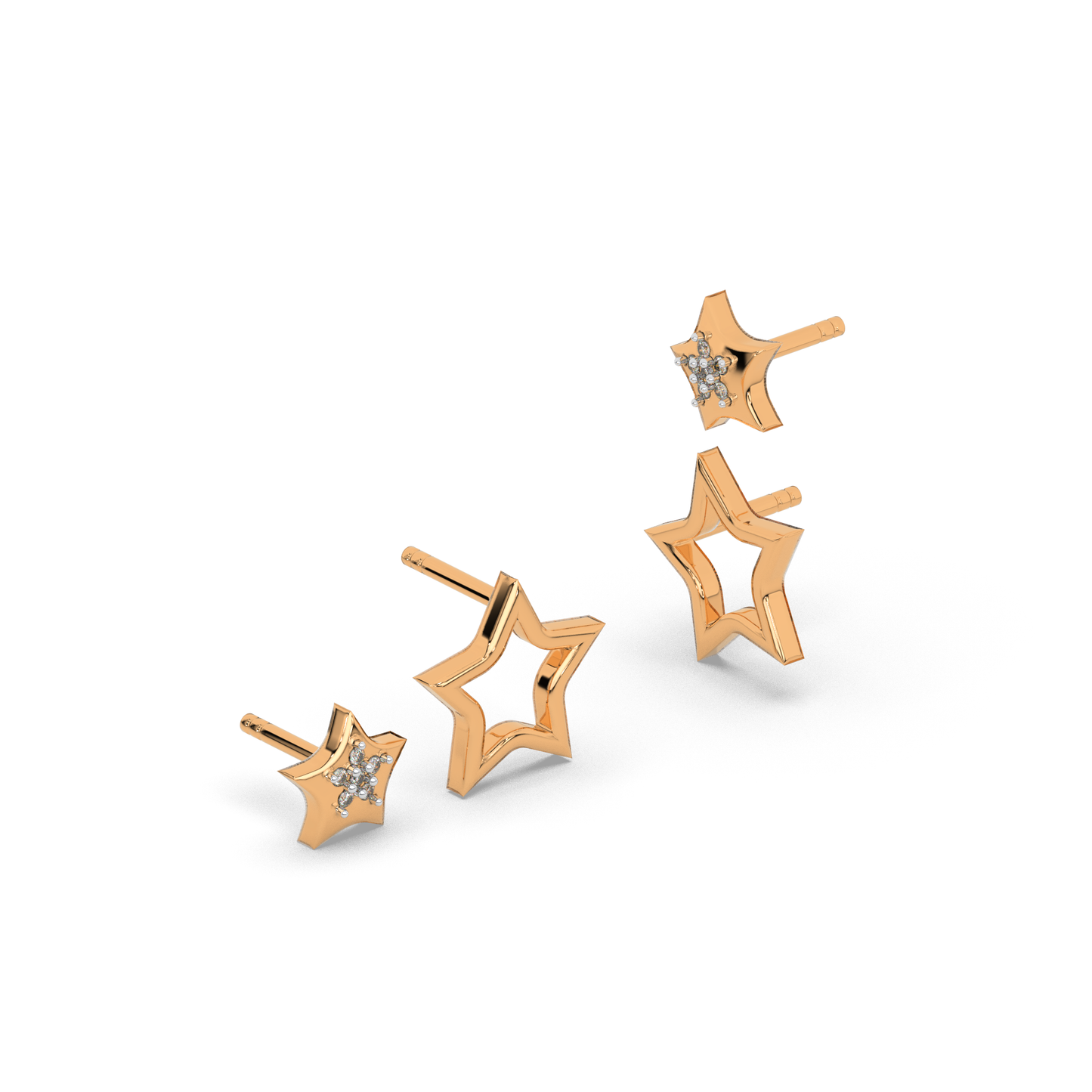 Enchanted Gems Diamond Earring 18K