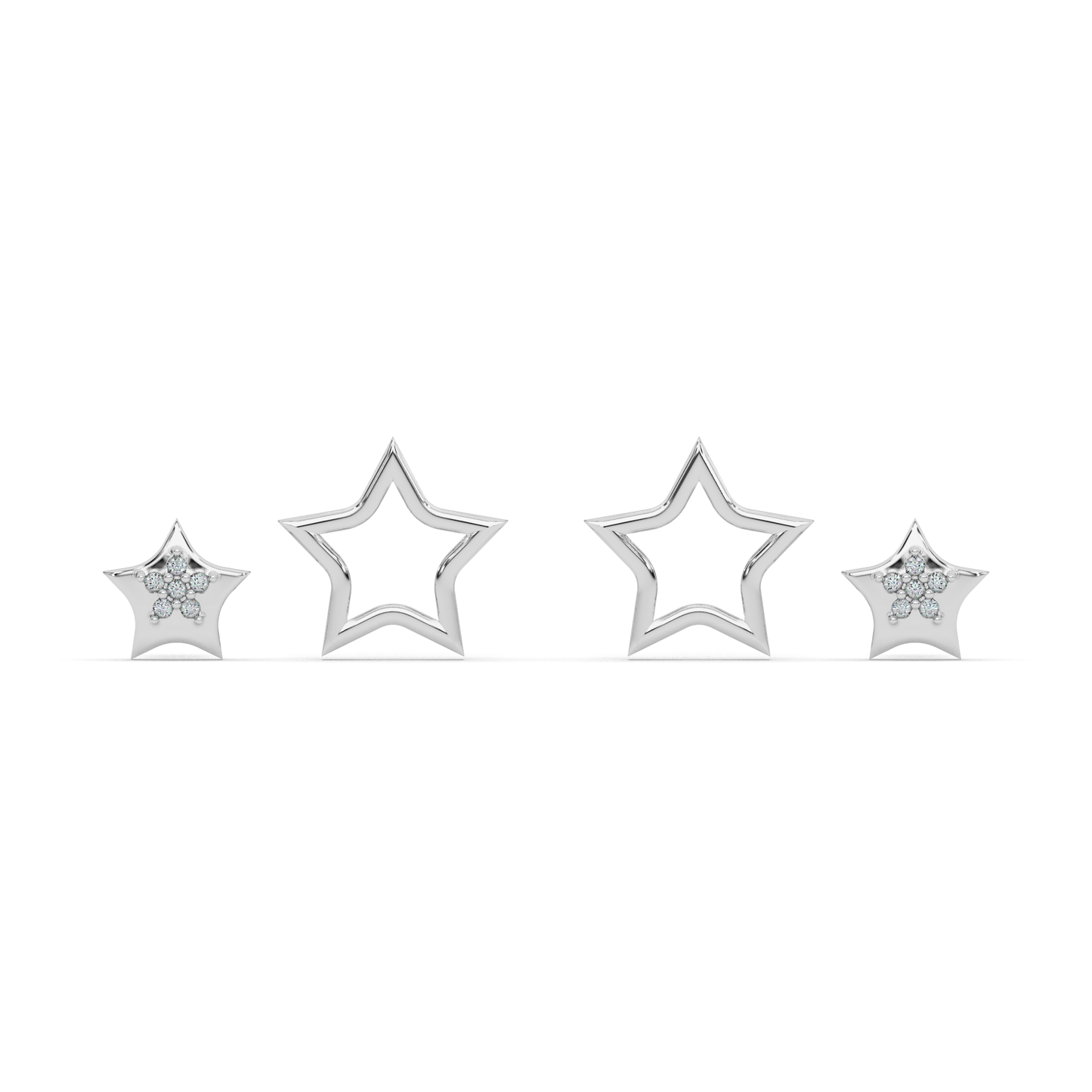 Enchanted Gems Diamond Earring 18K
