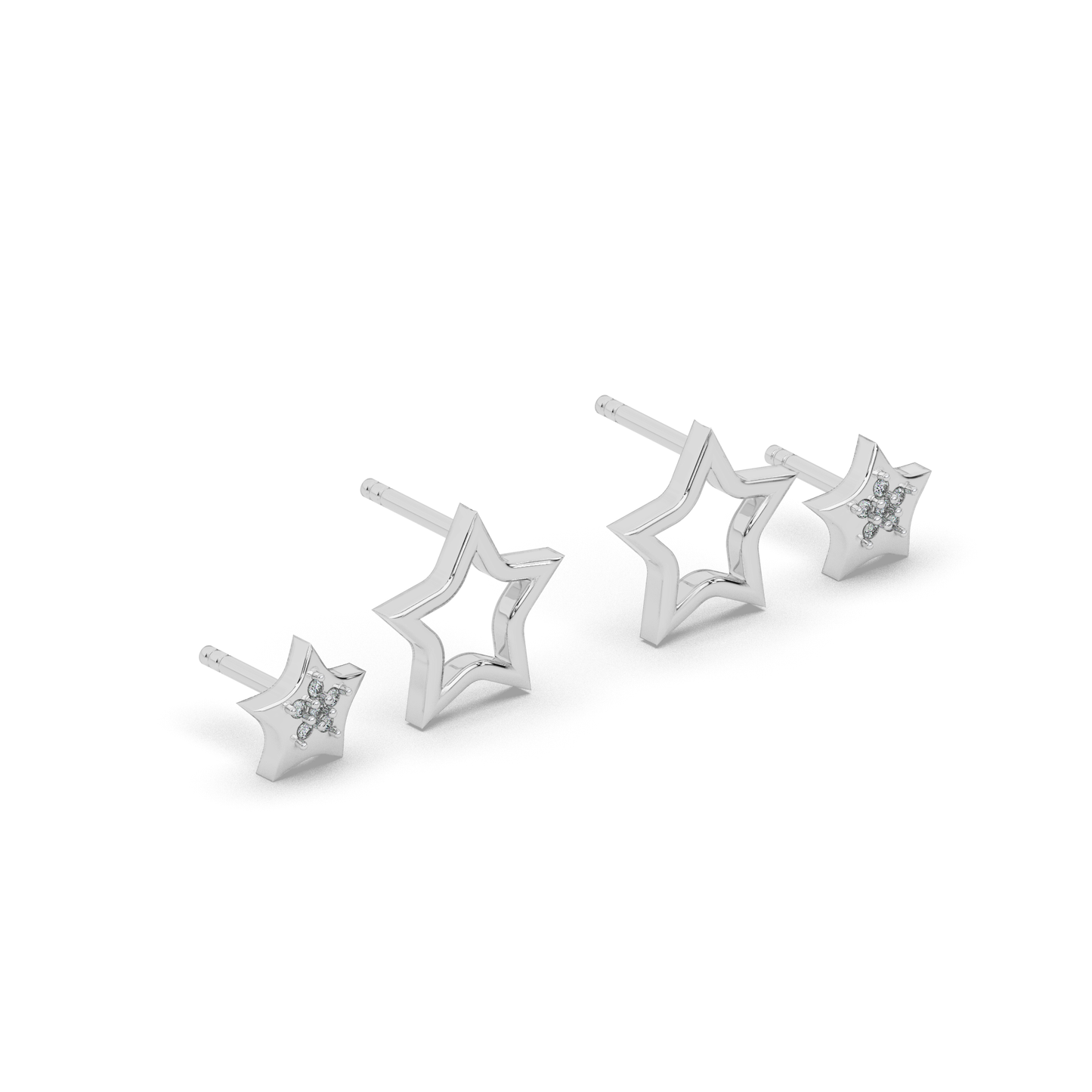 Enchanted Gems Diamond Earring 18K