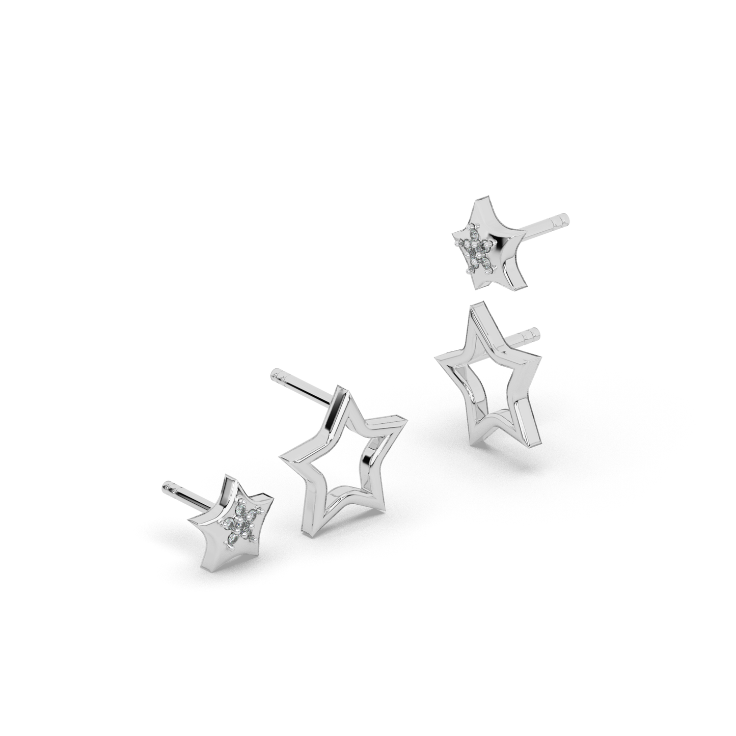 Enchanted Gems Diamond Earring 18K