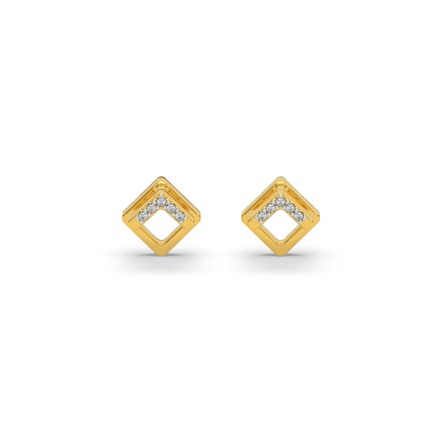 Divine Glow Diamond Earring 18K