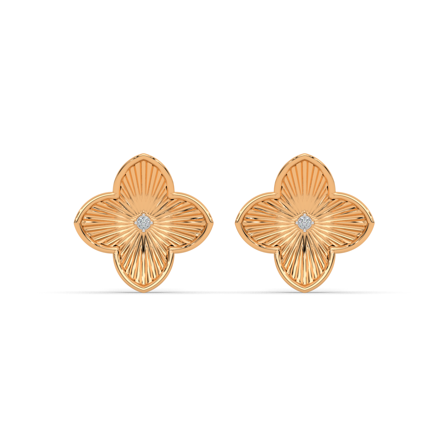 Glorious Shine Diamond Earring 18K