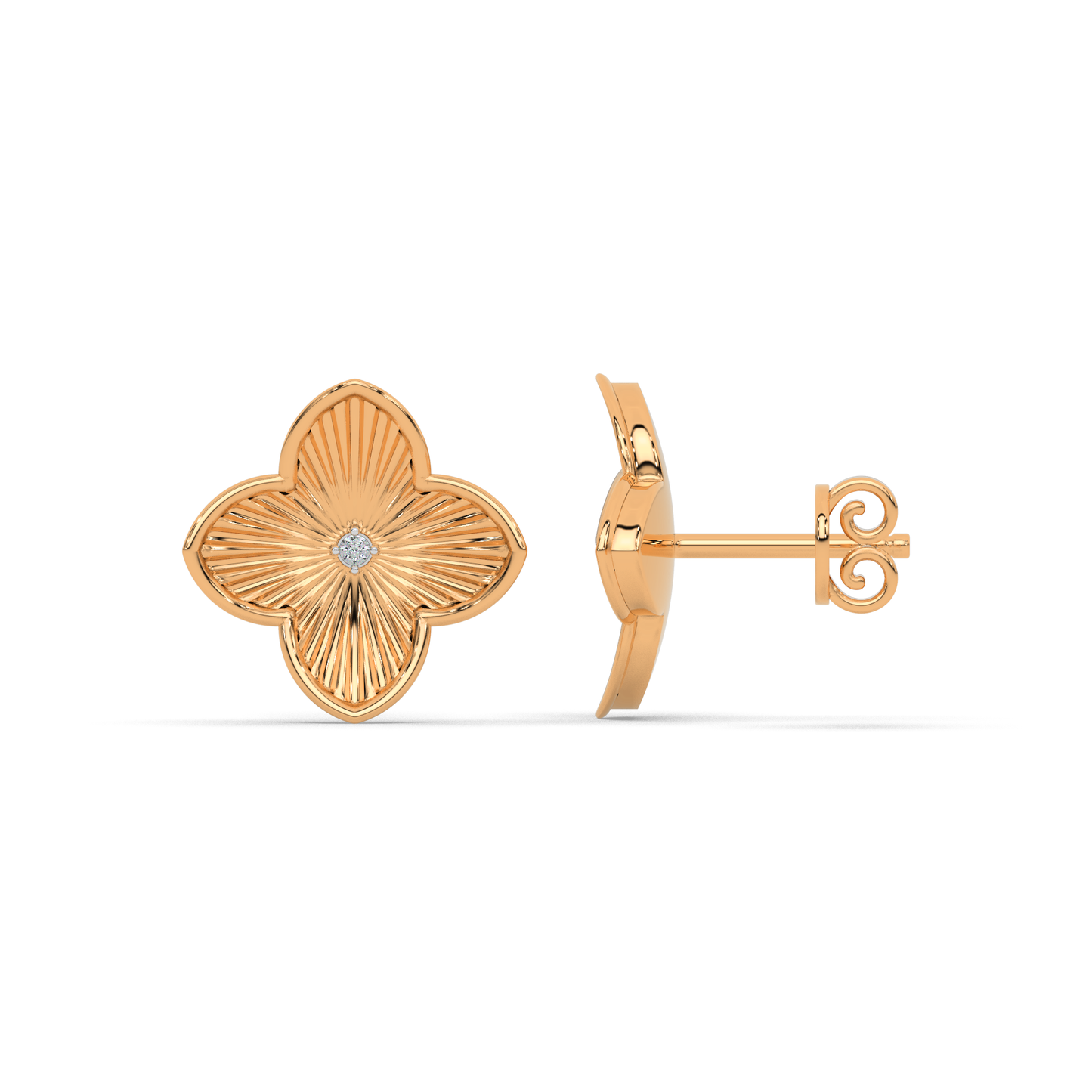 Glorious Shine Diamond Earring 18K