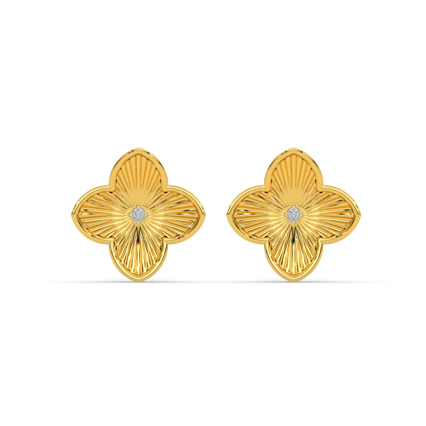 Glorious Shine Diamond Earring 18K