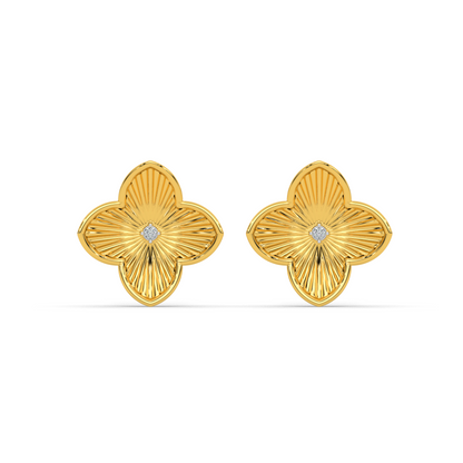 Glorious Shine Diamond Earring 18K