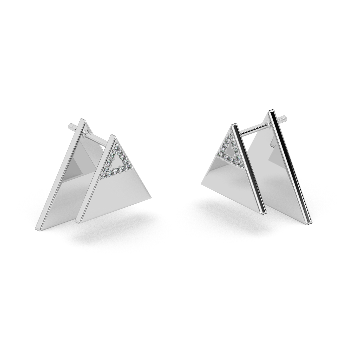 Heavenly Halo Diamond Earring 18K