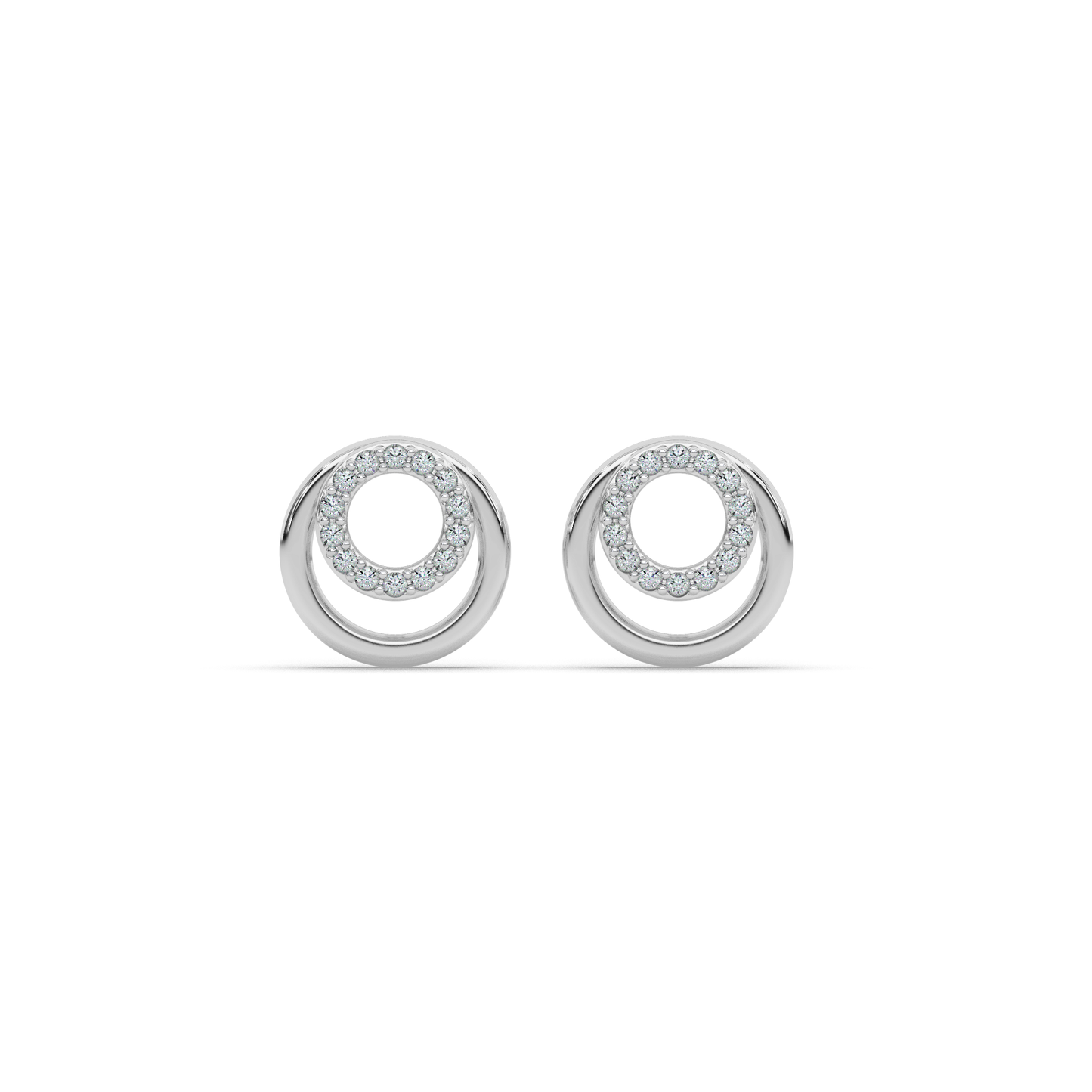 Regal Spark Diamond Earring 18K