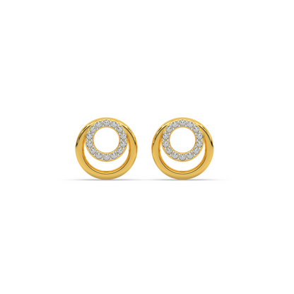 Regal Spark Diamond Earring 18K