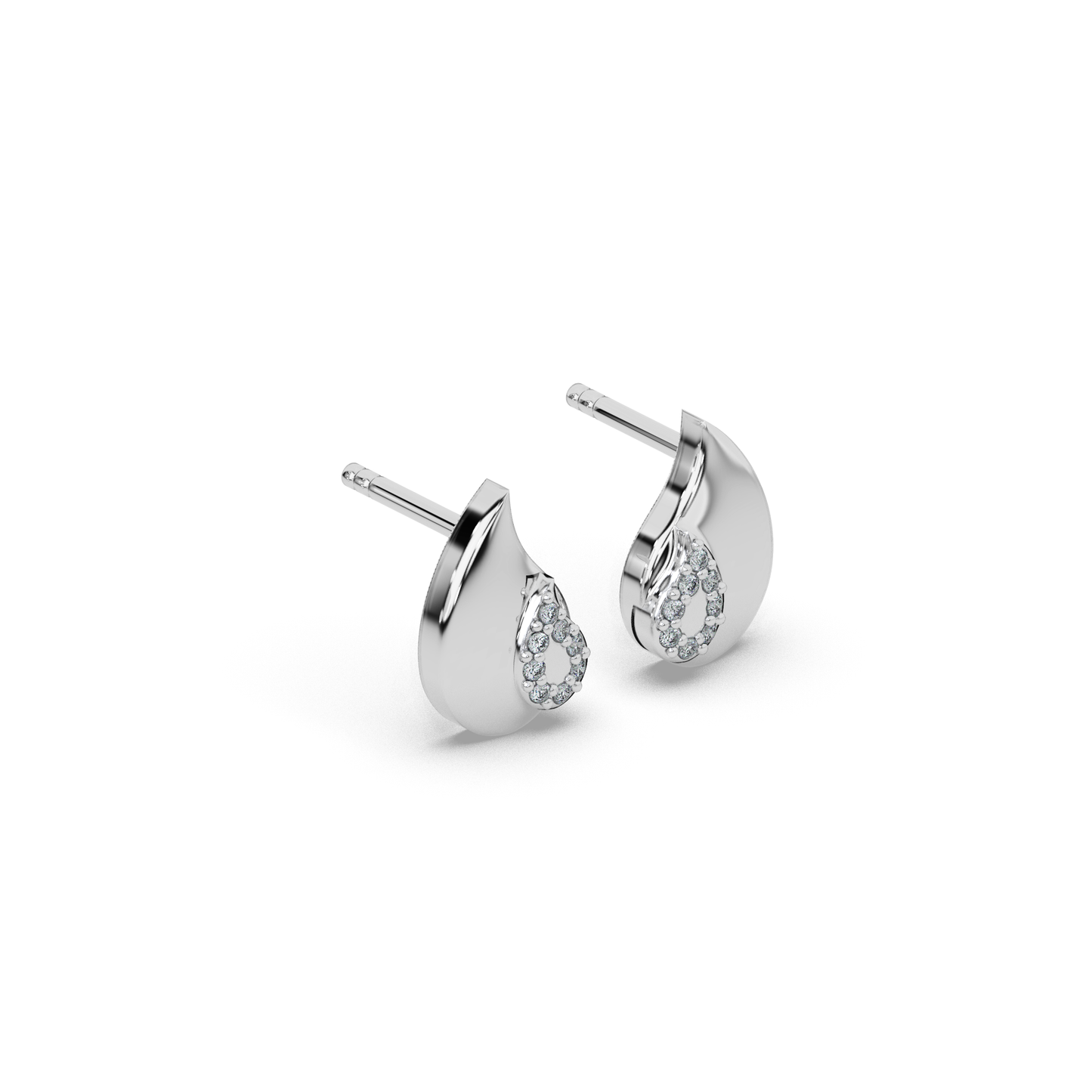 Enchanted Elegance Diamond Earring 18K