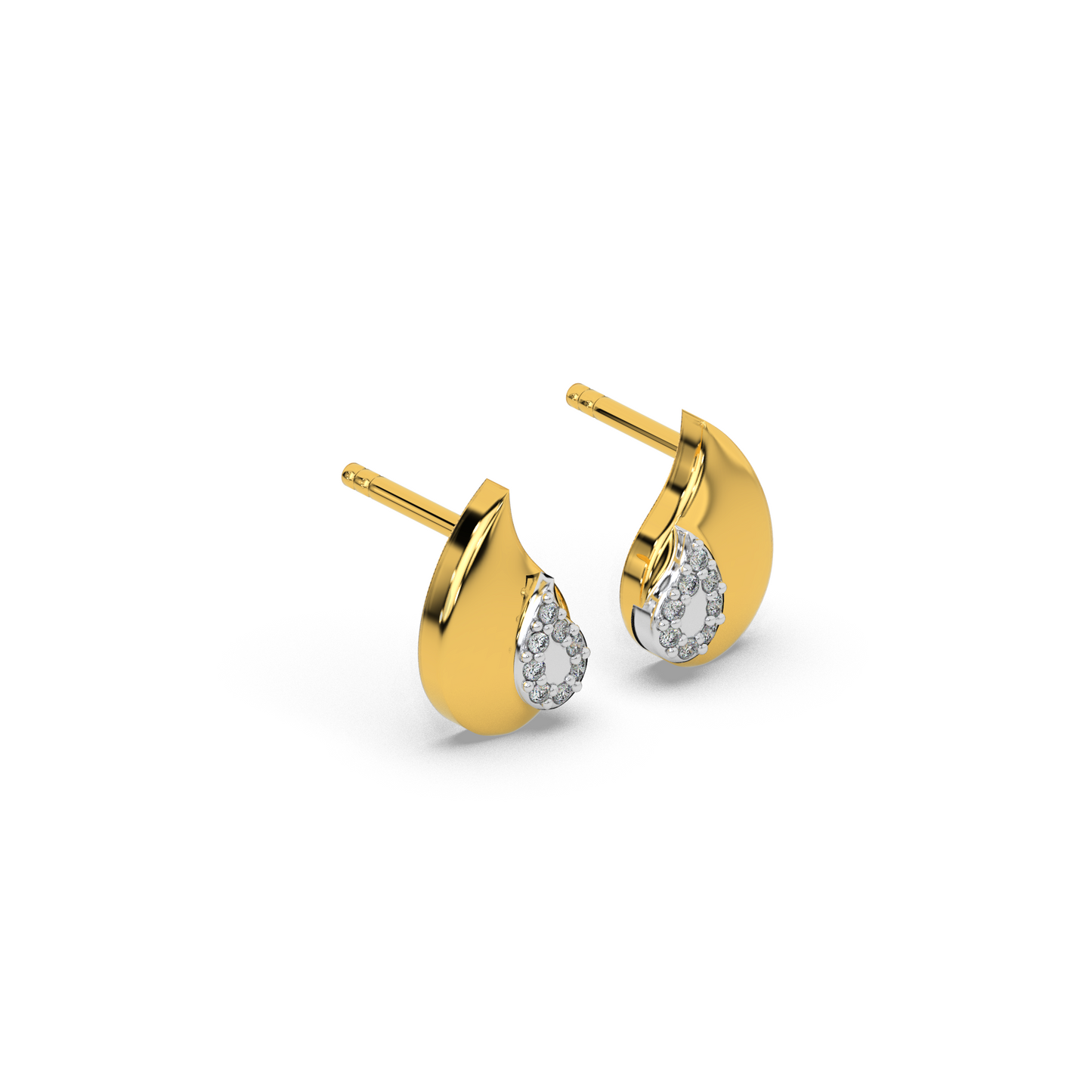 Enchanted Elegance Diamond Earring 18K