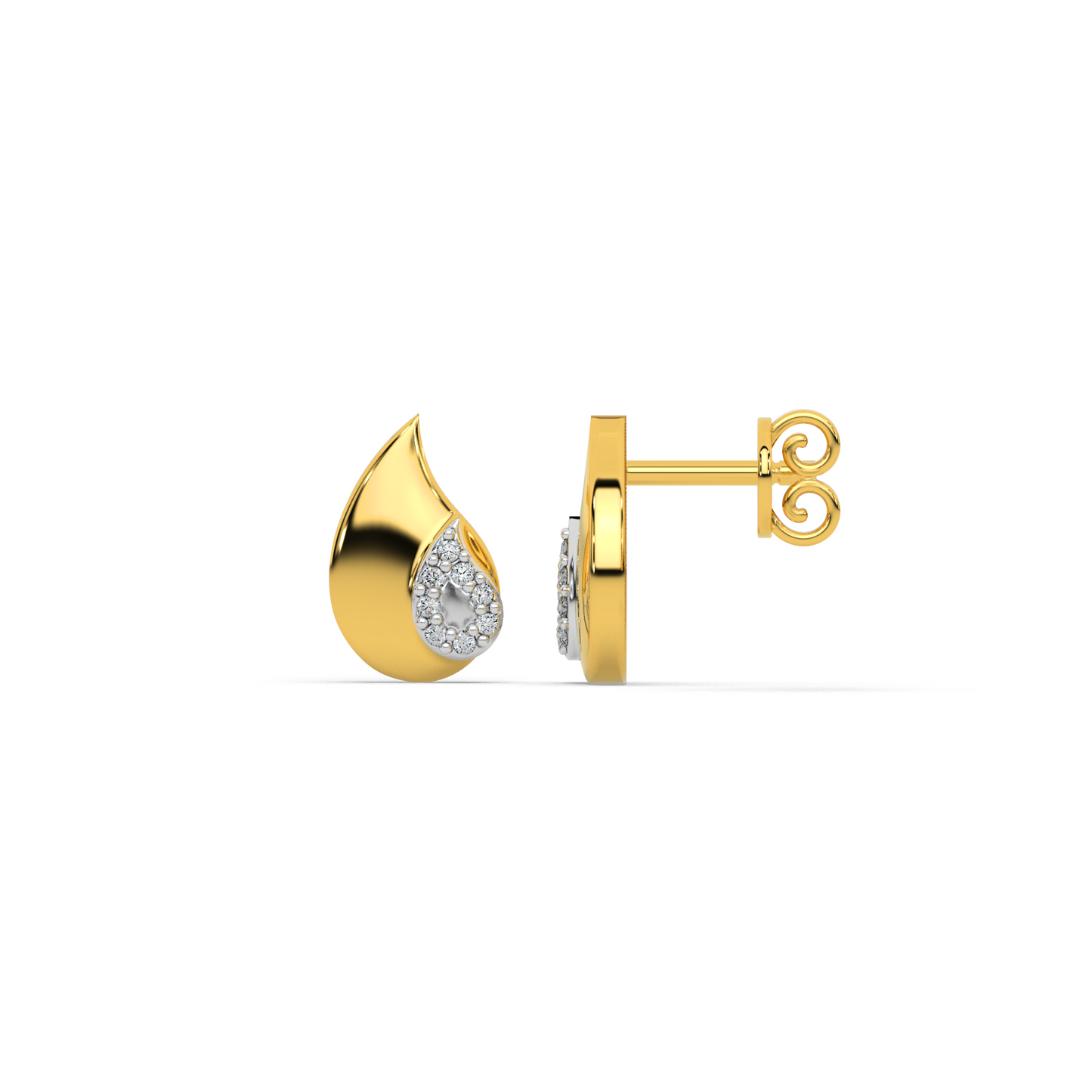 Enchanted Elegance Diamond Earring 18K
