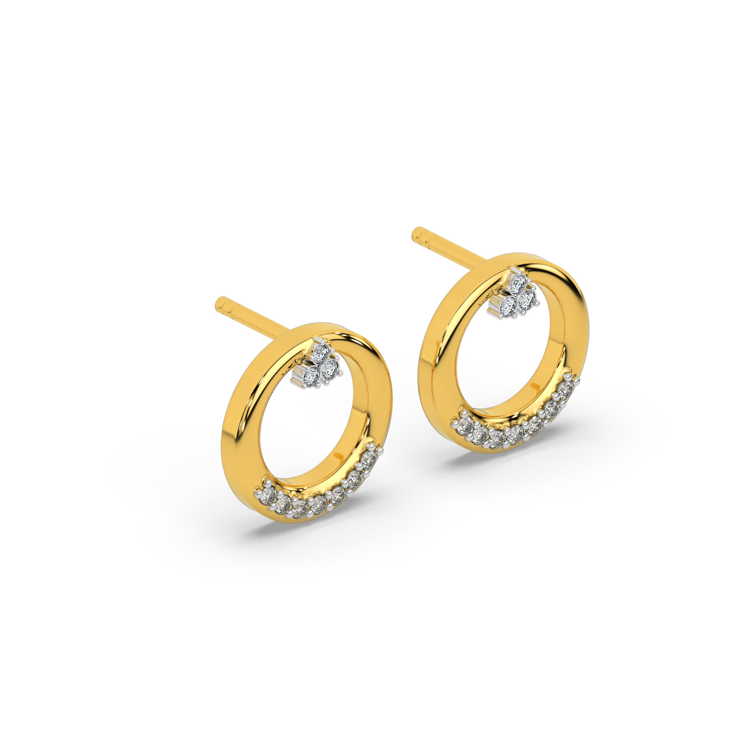 Luxe Brilliance Diamond Earring 18K