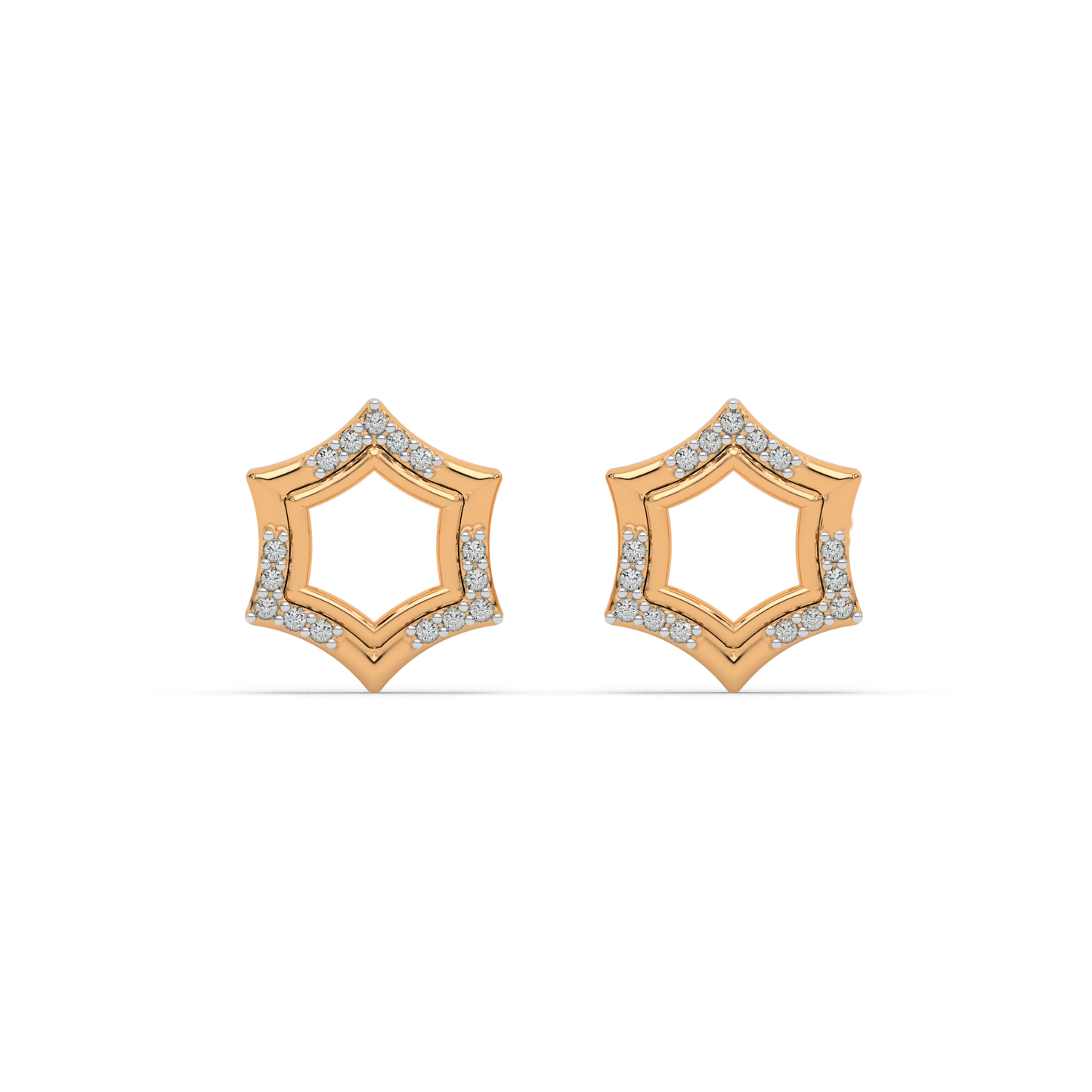 Mystique Sparkle Diamond Earring 18K
