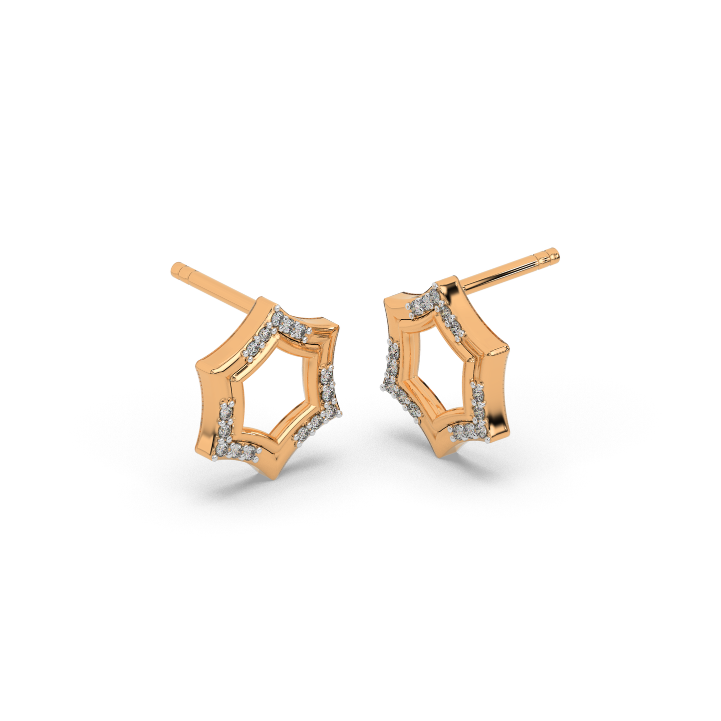 Mystique Sparkle Diamond Earring 18K