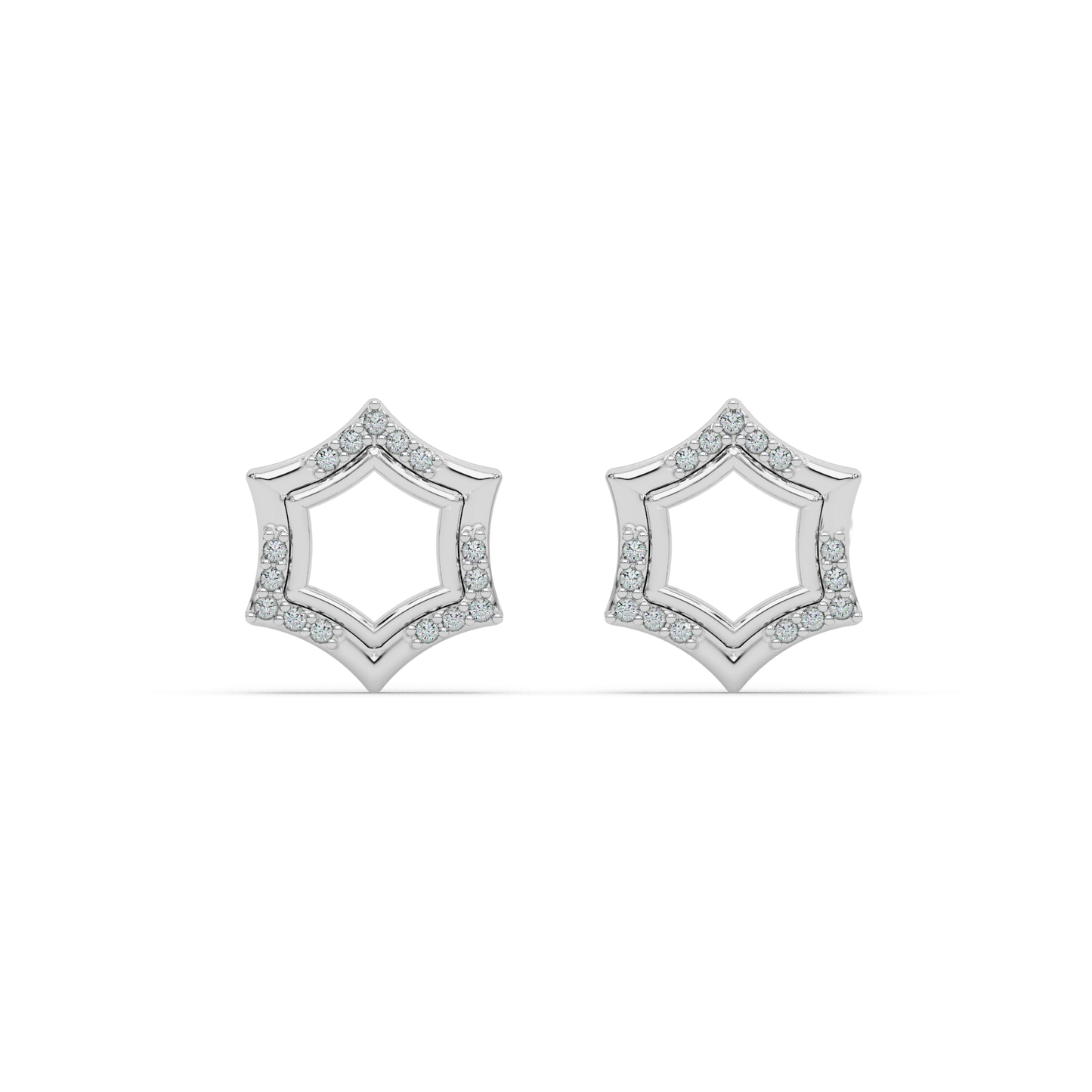 Mystique Sparkle Diamond Earring 18K