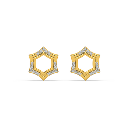 Mystique Sparkle Diamond Earring 18K