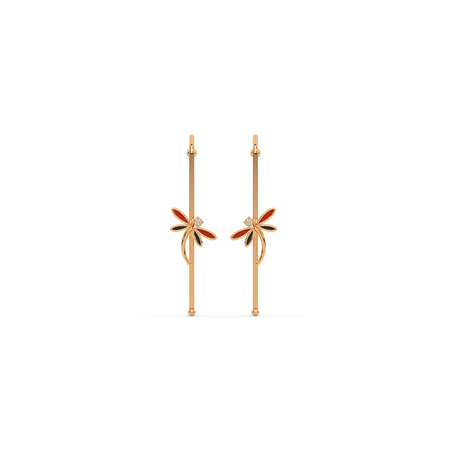 Celestial Glow Diamond Earring 18K