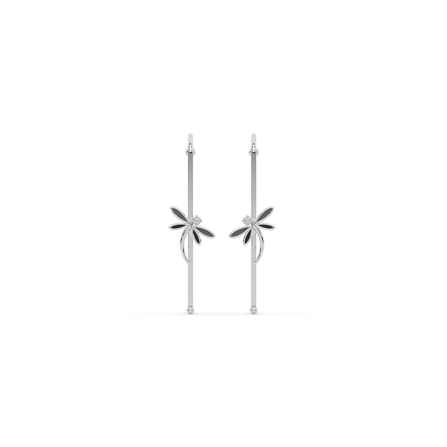 Celestial Glow Diamond Earring 18K