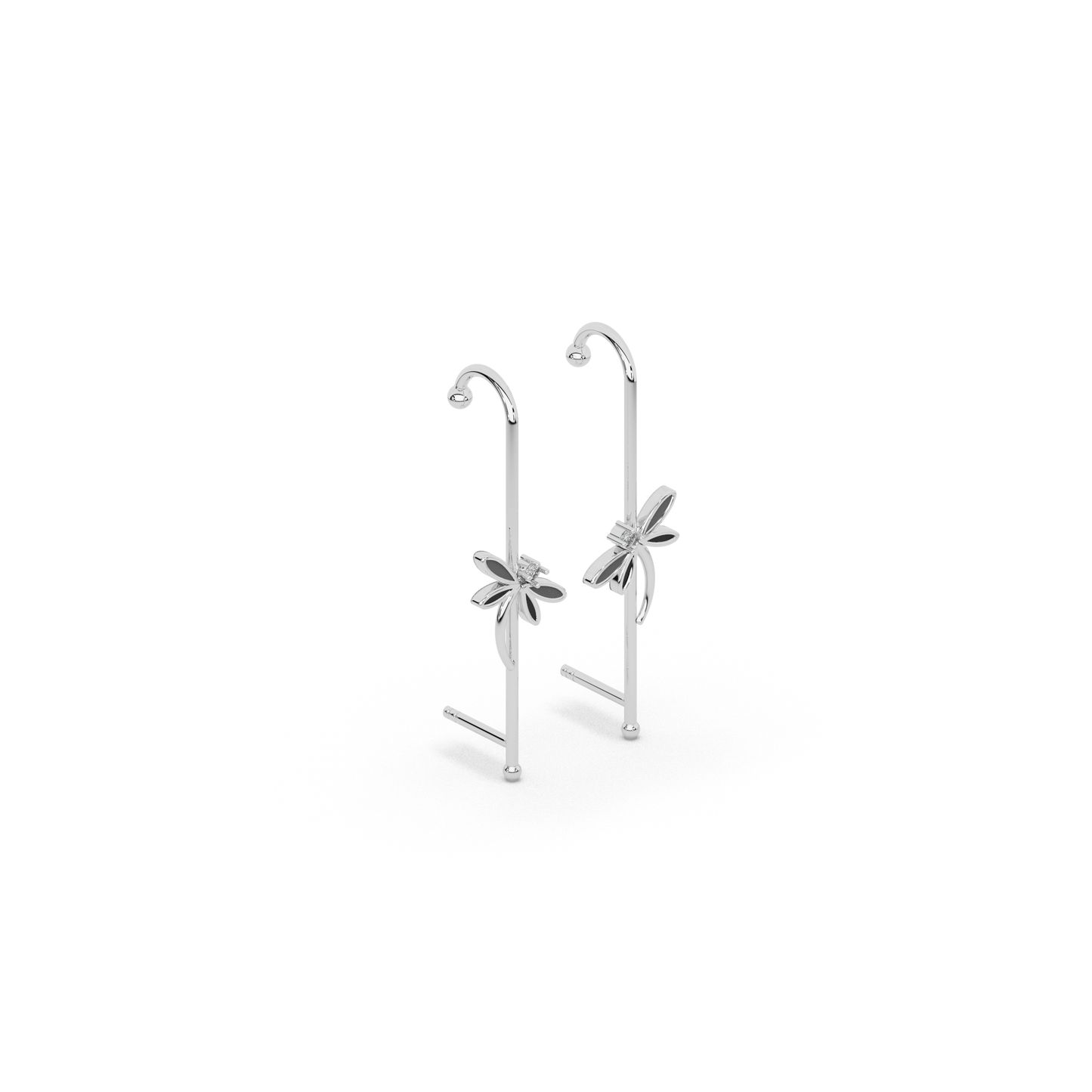 Celestial Glow Diamond Earring 18K