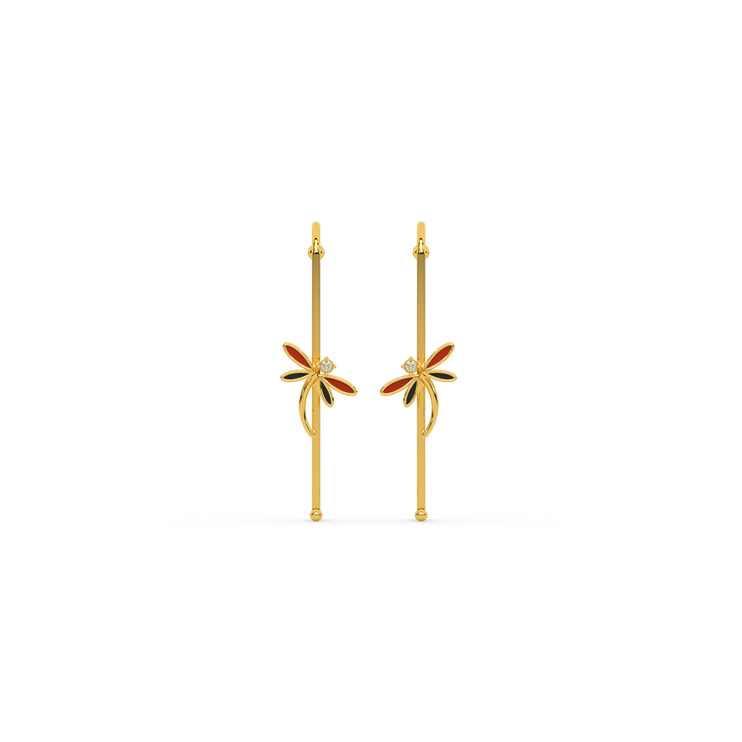 Celestial Glow Diamond Earring 18K