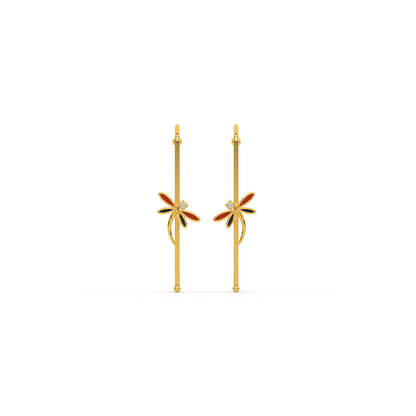 Celestial Glow Diamond Earring 18K