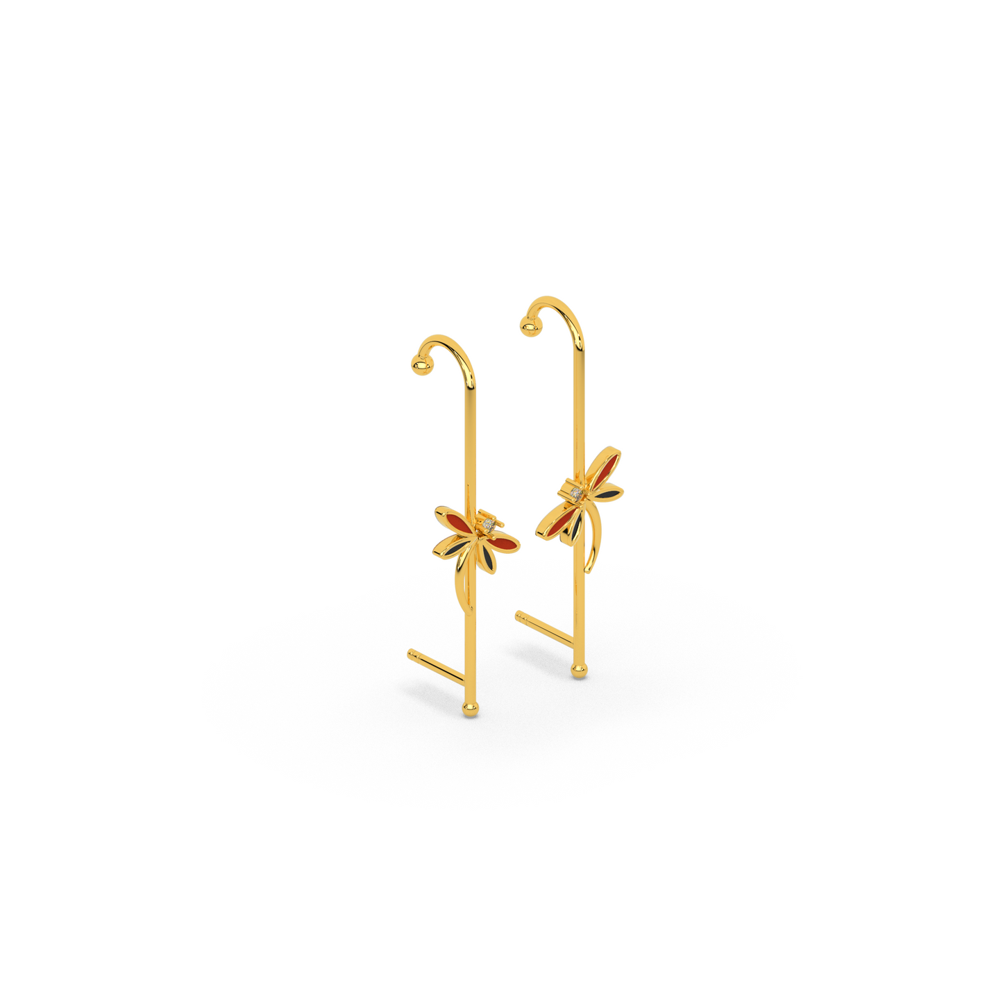 Celestial Glow Diamond Earring 18K