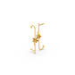 Celestial Glow Diamond Earring 18K