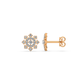 Divine Radiance Diamond Earring 18K