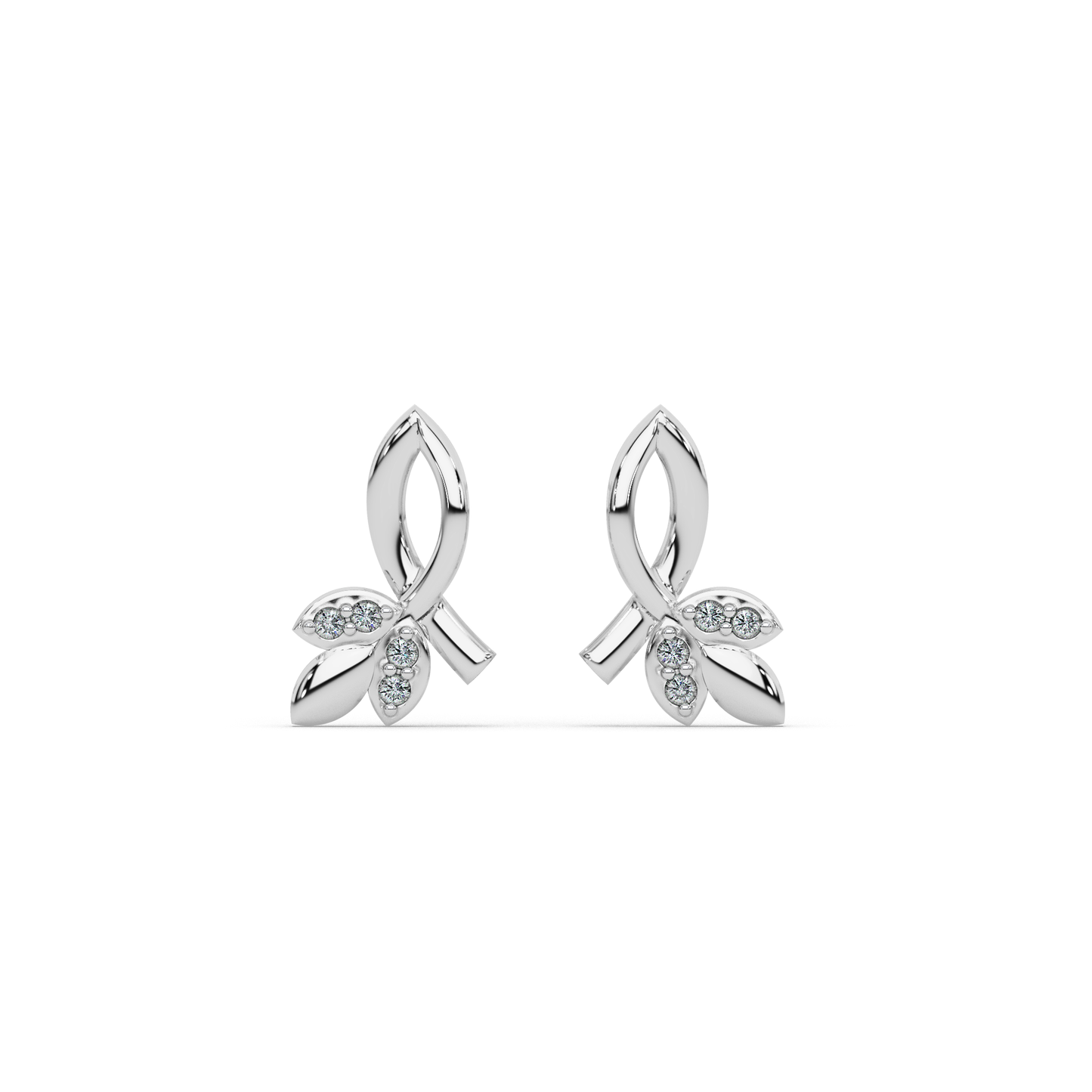 Ethereal Charm Diamond Earring