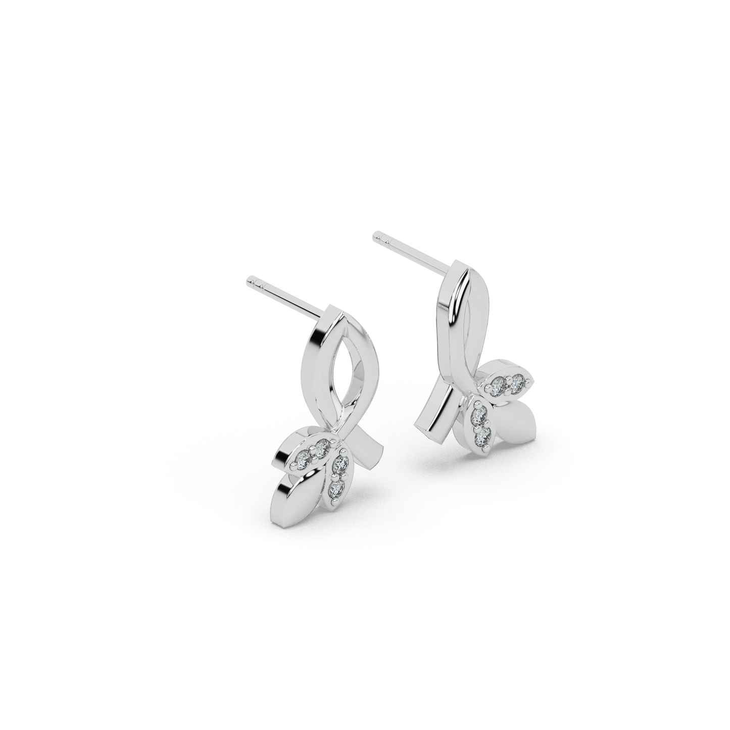 Ethereal Charm Diamond Earring